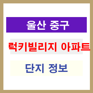 럭키빌리지 아파트 썸네일 이미지